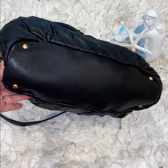 HP🎉 MIUMIU Quilted Chevron Hobo Bag - Picture 7 of 8